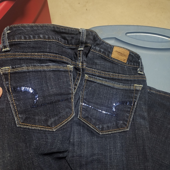 American Eagle jeans size 2 skinny kick - Picture 2 of 5